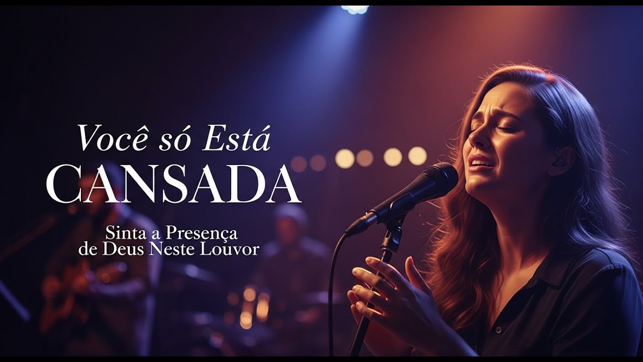 VOCÊ só Está CANSADA - Inspirado Aline Barros - Musica Gospel - Louvor Gospel