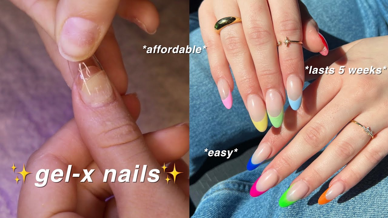 STEP BY STEP HOW I GET MY GEL-X NAILS TO LAST 5 WEEKS