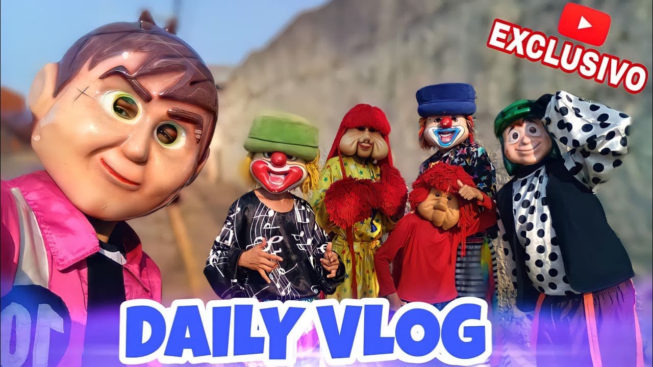 DAILY VLOG - DIVERTIDO COM OS PERSONAGENS DA CARRETA MUNDO MAGICO