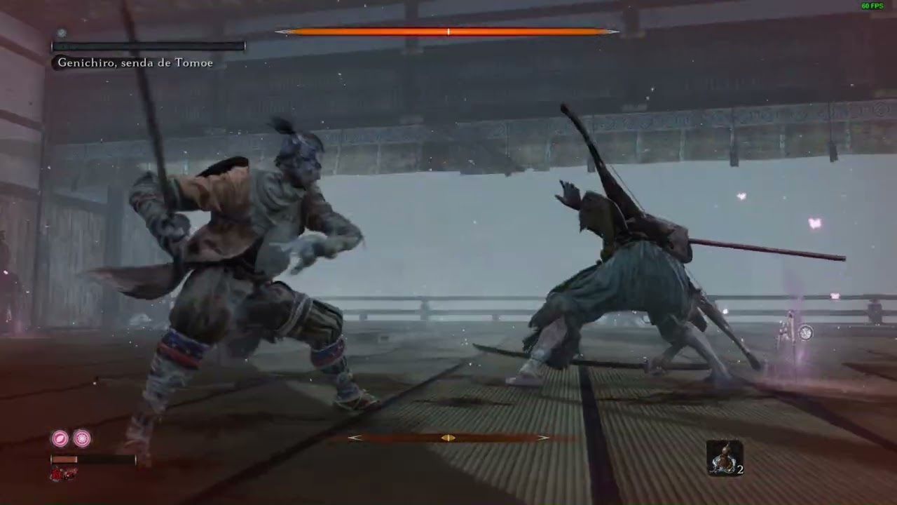 Sekiro lvl 1 run max difficulty (base vitality-attack, no skills, ninja tools lvl1)