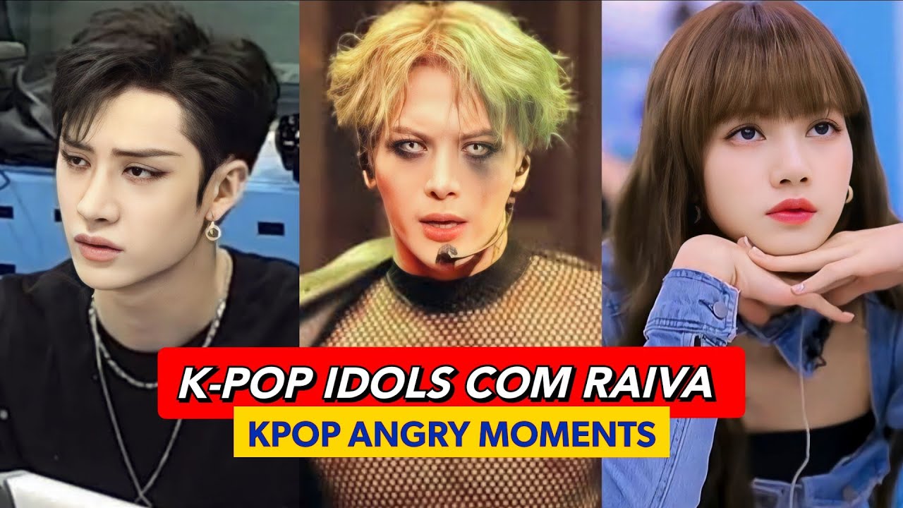 Moments When K-POP Idols Got Really Angry