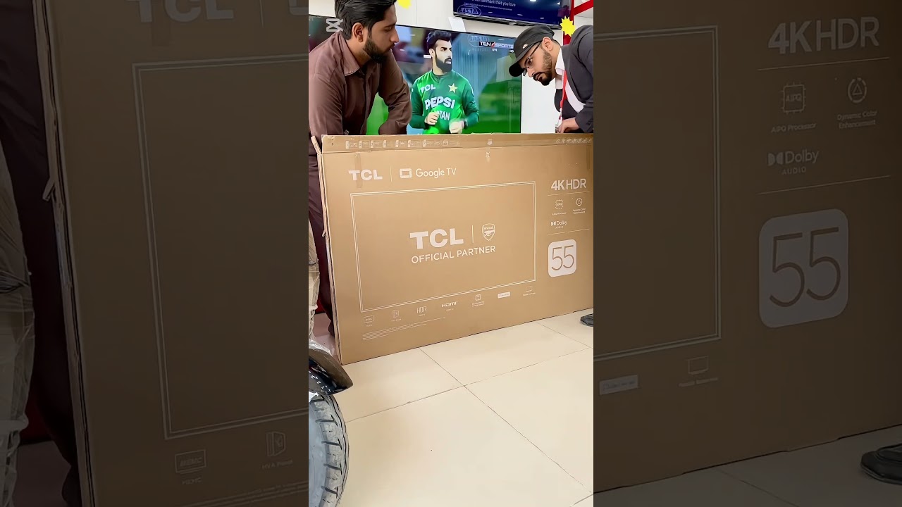 TCL 55T6C Q Qled 4k Android google tv 2025 || TCL 55 Inches Android led #foryou #shortsviral
