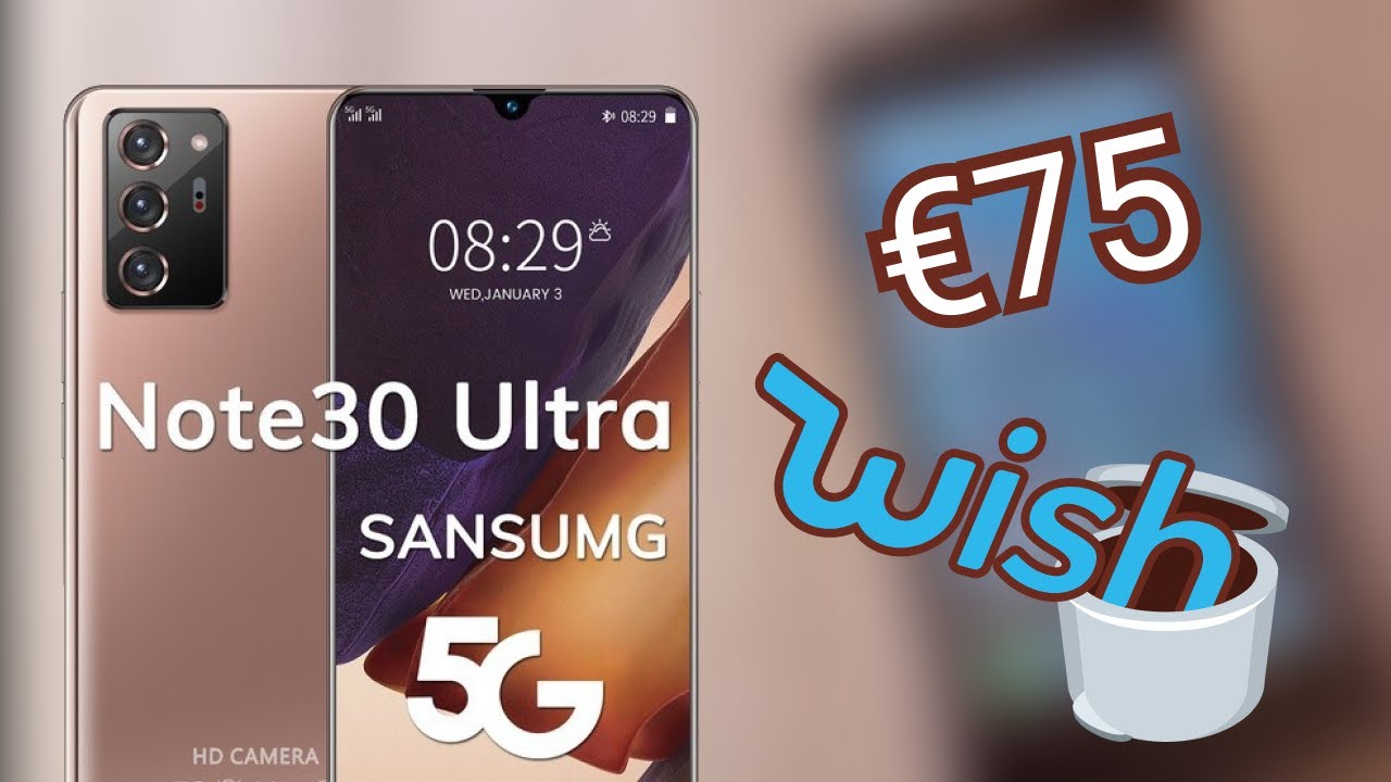 I bought a phone on Wish...