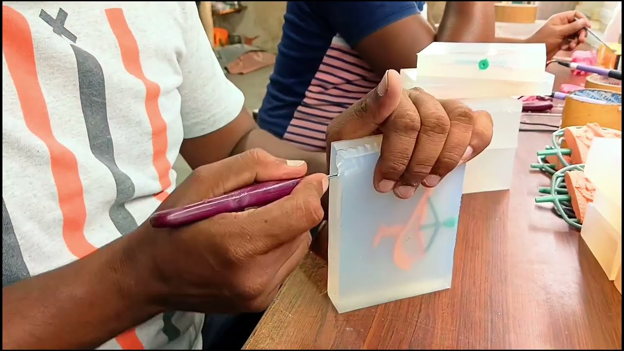 Jewellery dia cutting how to cut liquid casting jewellery। টিয়া পাখির তরল ডাই কাটিং।