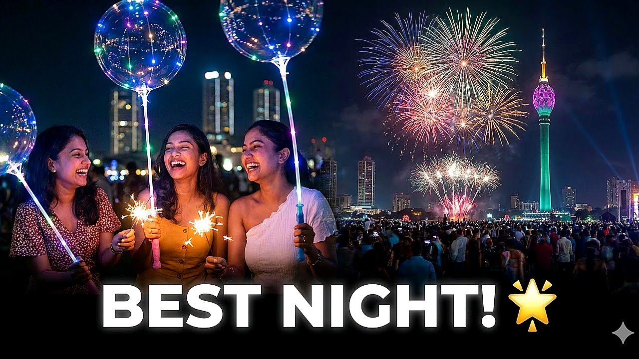 Best Night Ever? ✨ Colombo New Year 2026