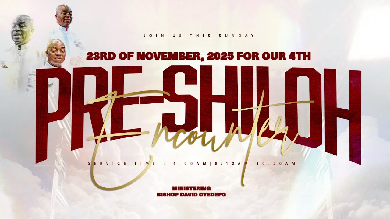 4TH PRE-SHILOH ENCOUNTER SERVICE | 23, NOVEMBER 2025 | FAITH TABERNACLE, OTA.