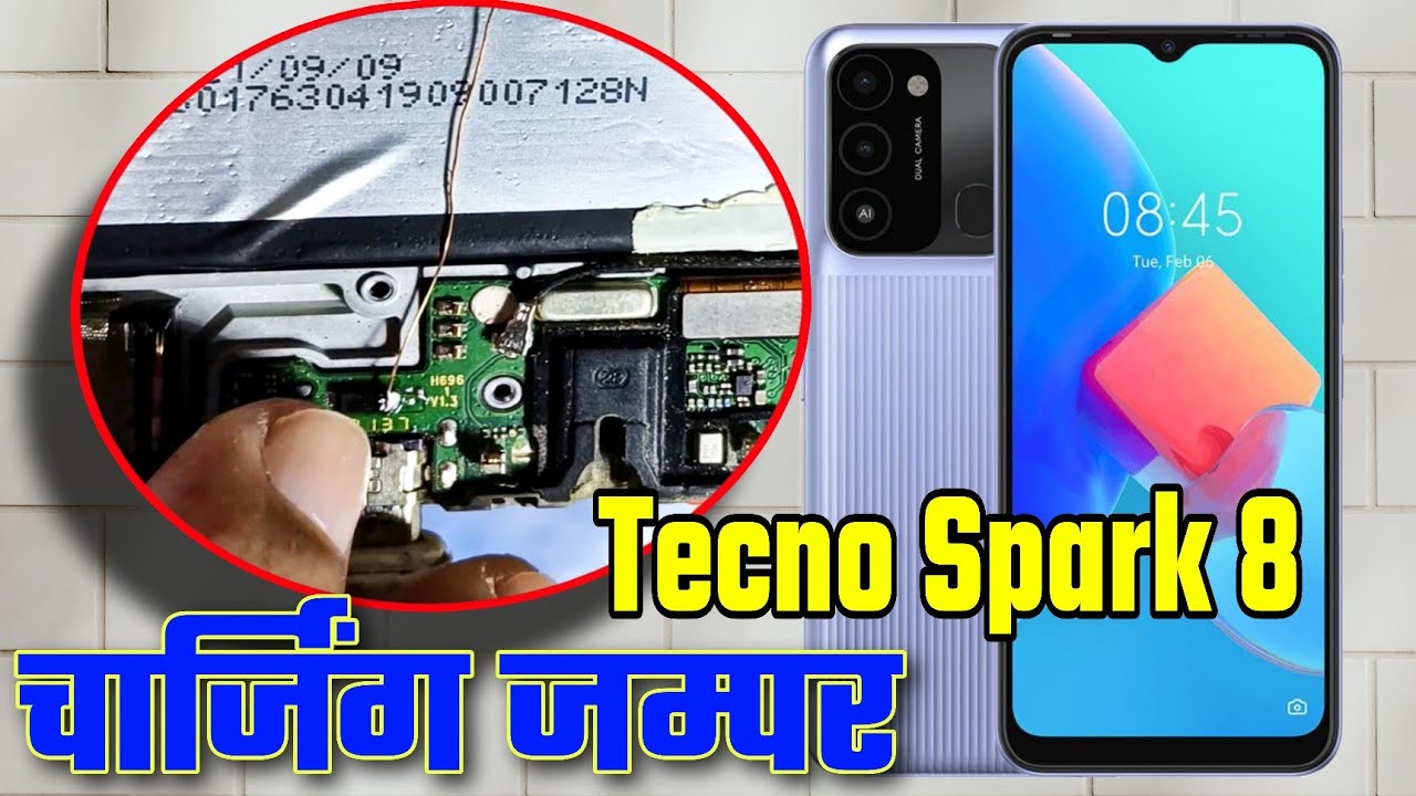 tecno spark 8 charging jumper | tecno spark 8 charging not show | tecno spark 8 charging problem