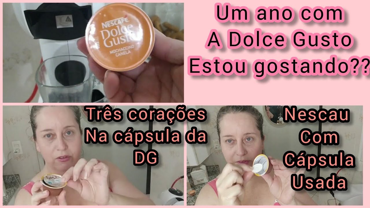 COMO REUTILIZAR CÁPSULAS DA DOLCE GUSTO. COMO FAZER NESCAU REUTIZANDO A CAPSULA DG. UM ANO DE USO.