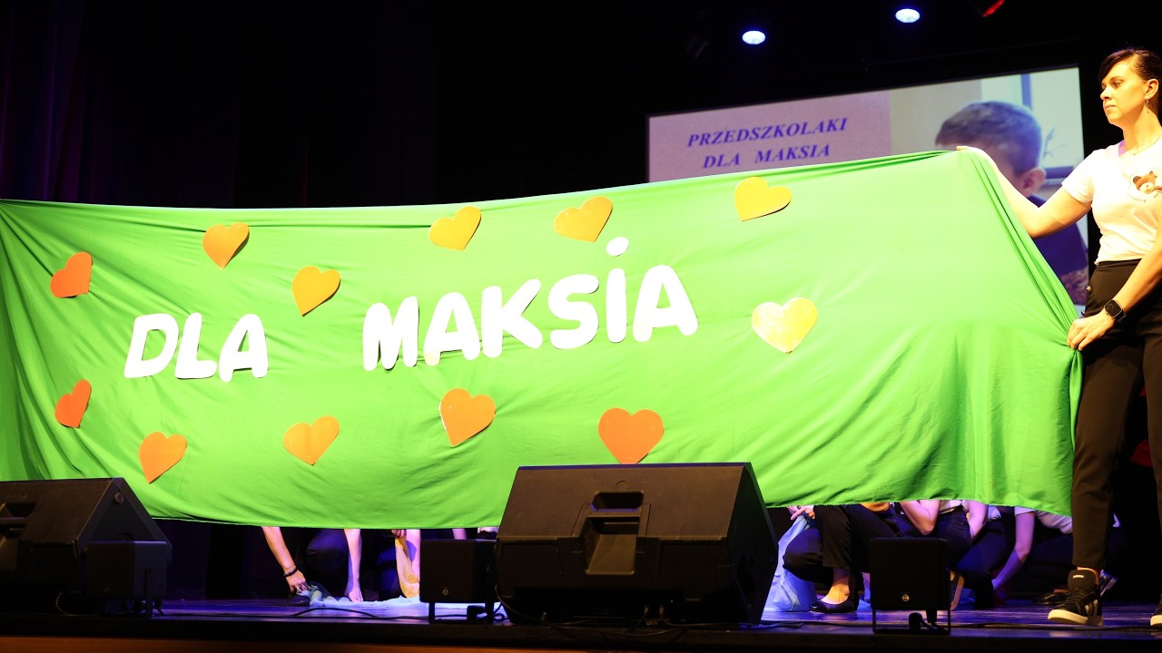 Występ Przedszkolaków z Leska dla Maksia Tockiego