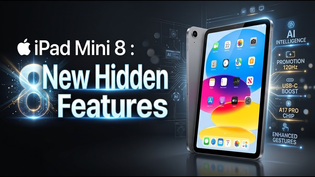 iPad Mini 8 CONFIRMED: 8 New Hidden Features Exposed!