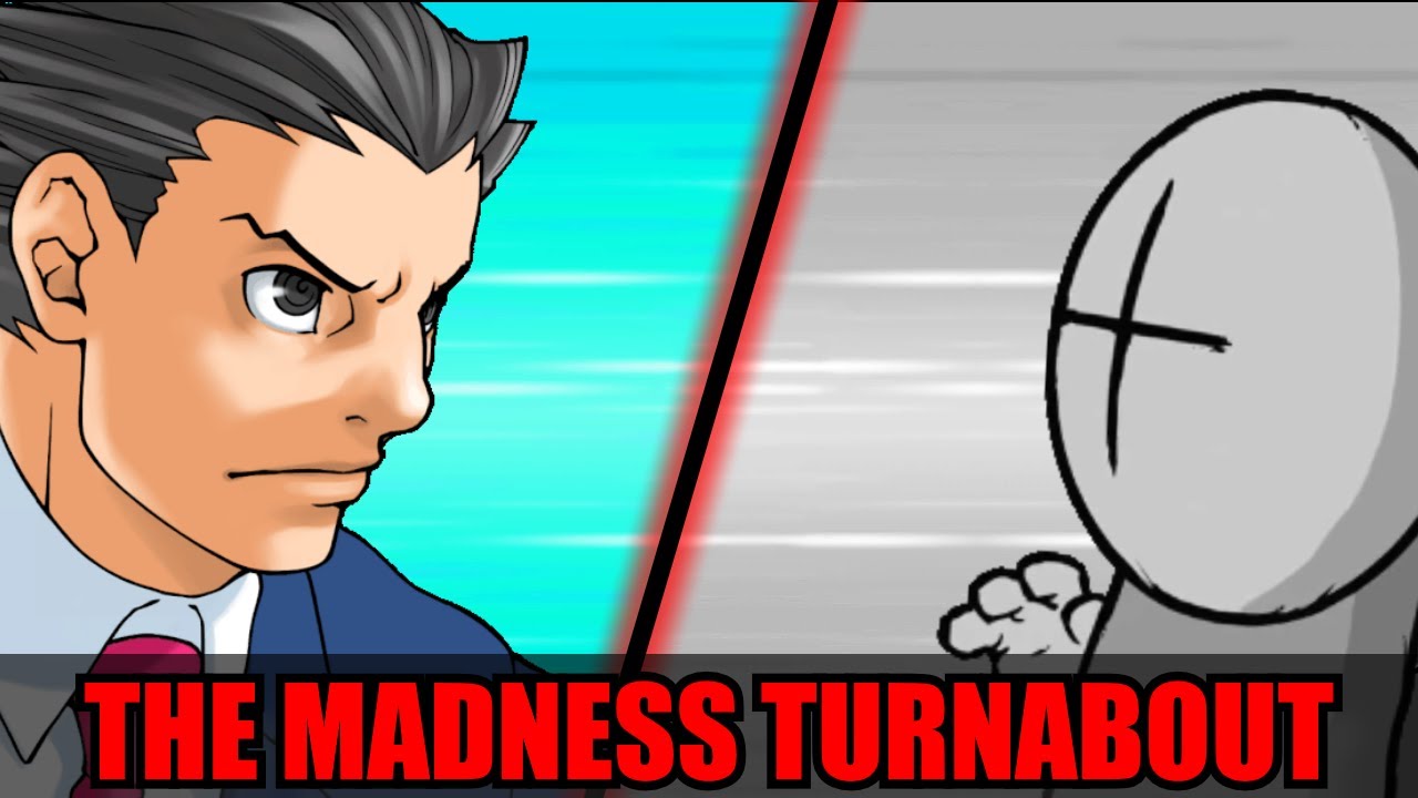 Phoenix Wright Defends Hank in Court After the Events of Madness Combat 1
