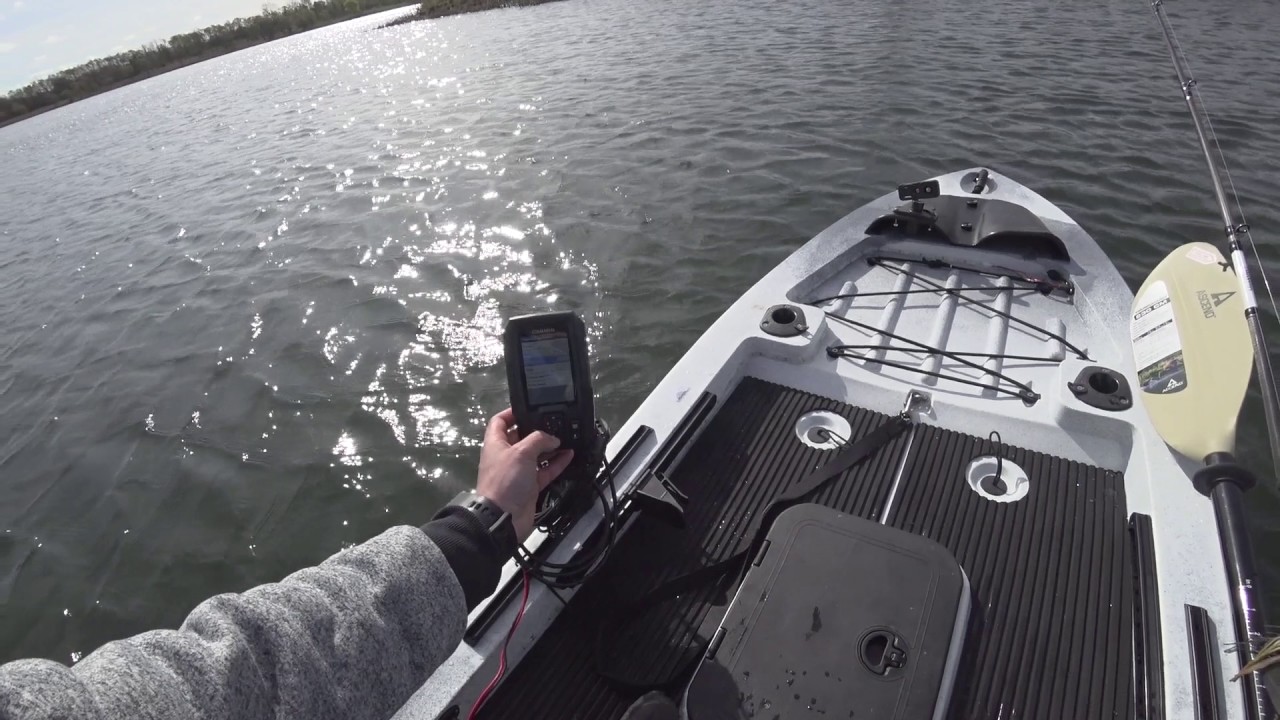 First time on Ascend 128T Fishing kayak and my first impression  very windy day