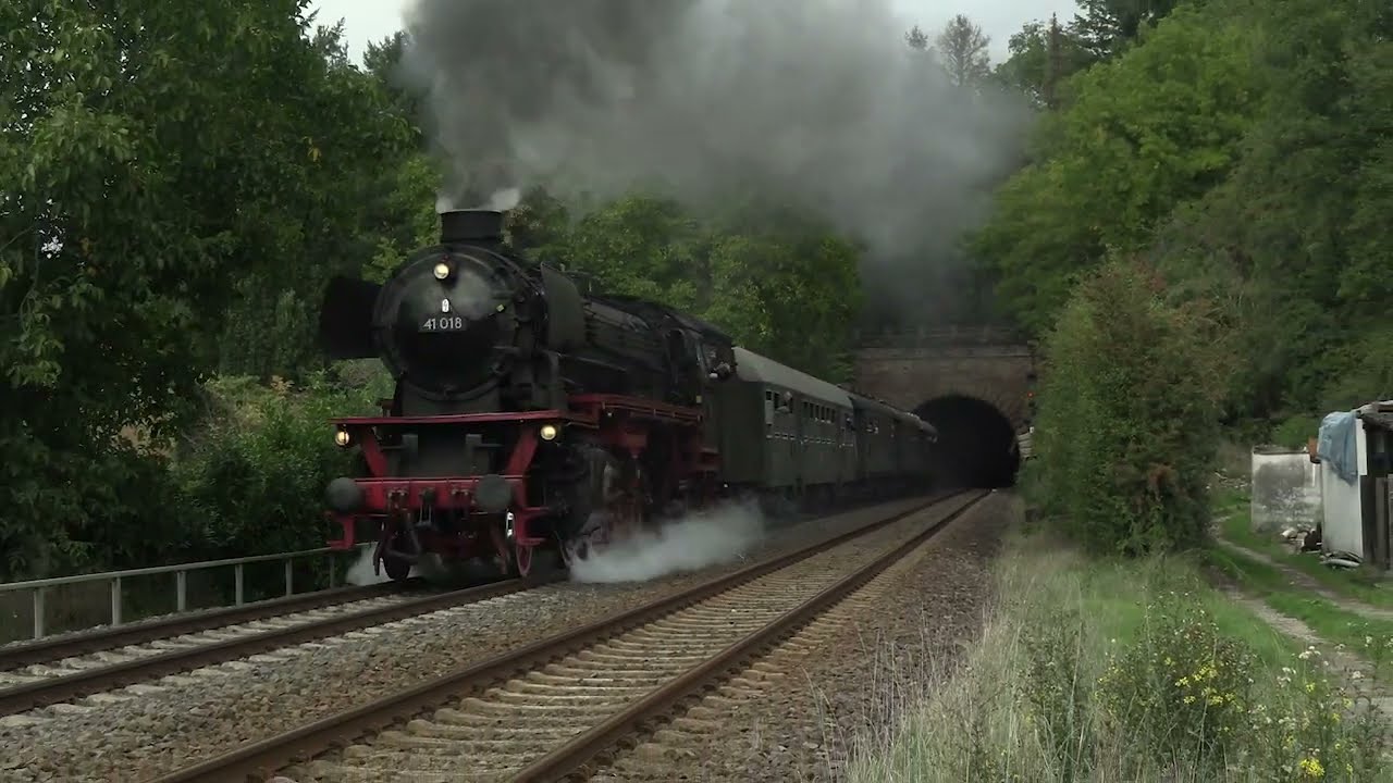 Dampfspektakel "175 Jahre Eisenbahn Rheinland-Pfalz" / Plandampf Pfalz 2022