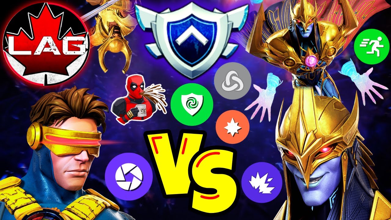 WAR: Cyclops vs R4 Lumatrix!! BIG YELLOW NUMBERS?! Sketchiest Fight All Season?! Buffed Cyke! - MCOC
