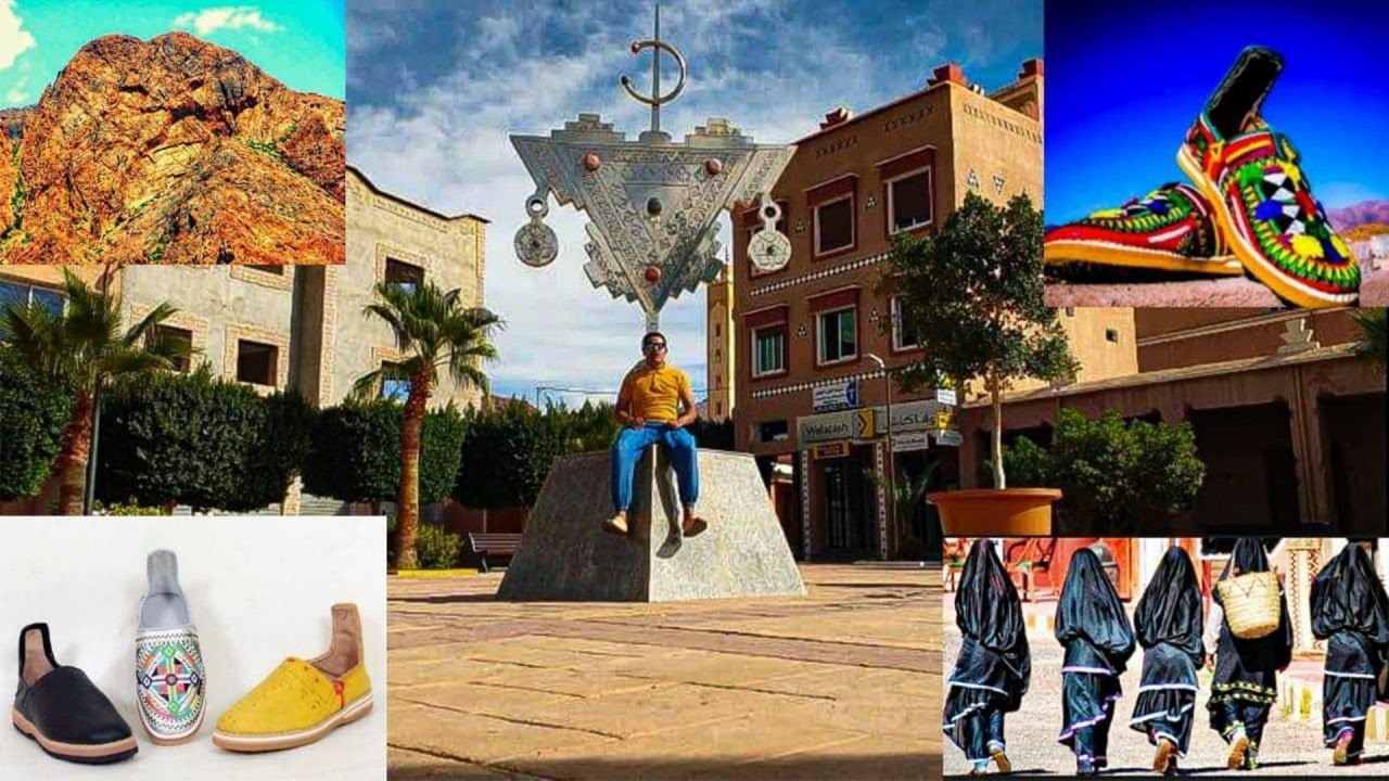 قمت بزيارة مدينة تافراوت الجميلة 😍 وإطلالة ساحرة🪄 لجبل ⛰️الأسد🦁الموجود 🧭بمنطقة أملن
