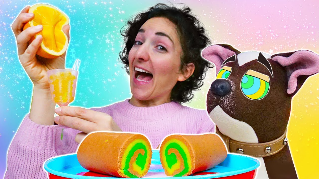 Il cane giocattolo Cioccolata e i giochi di cucina con la Play Doh per bambini in italiano
