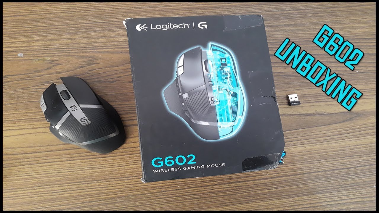 Logitech G602 Wireless Gaming Mouse Unboxing & Installation!