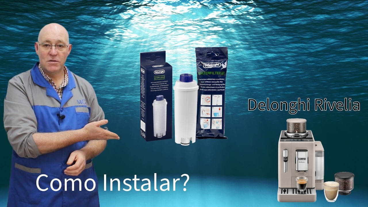 Delonghi Rivelia e a instalação do filtro amaciador de água!