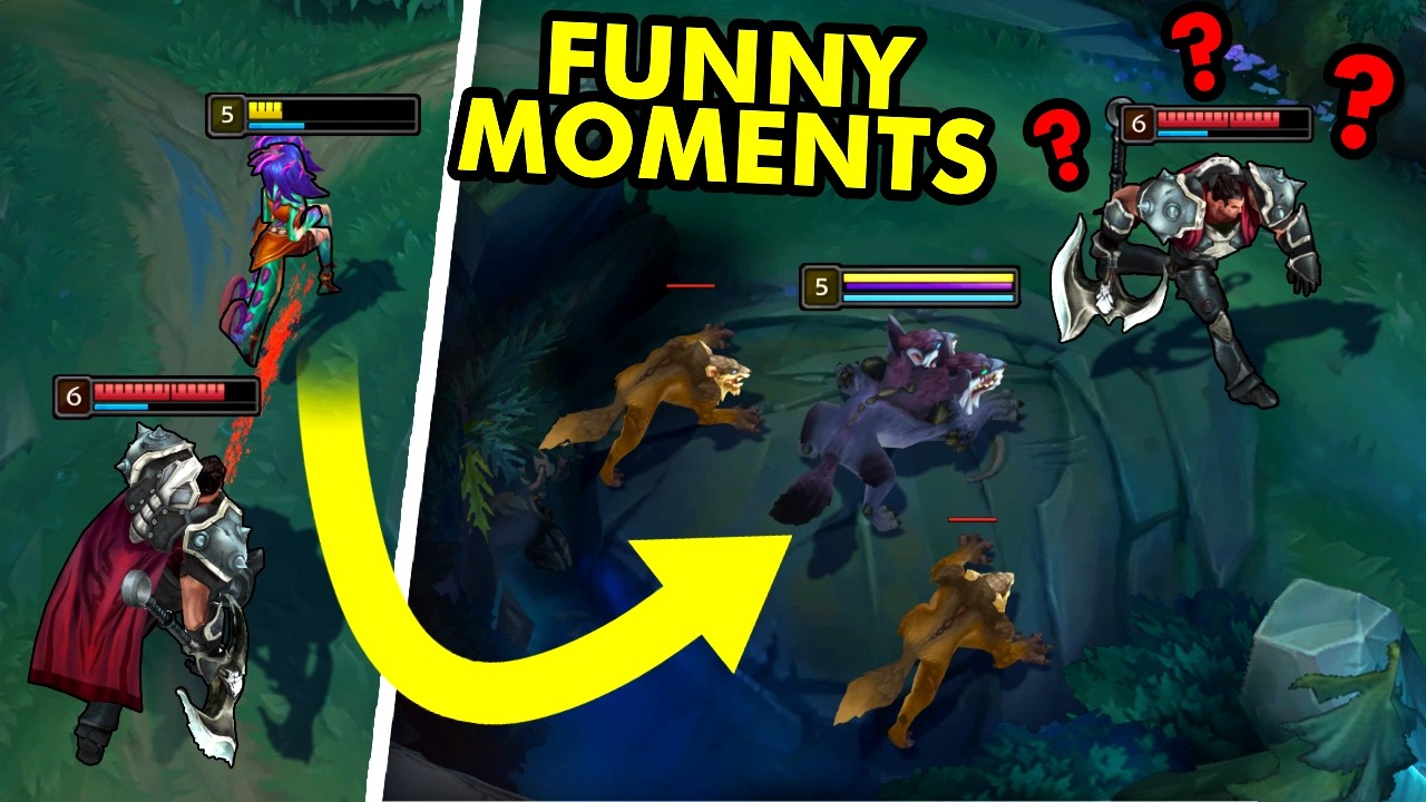 FUNNIEST MOMENTS IN LEAGUE OF LEGENDS #65