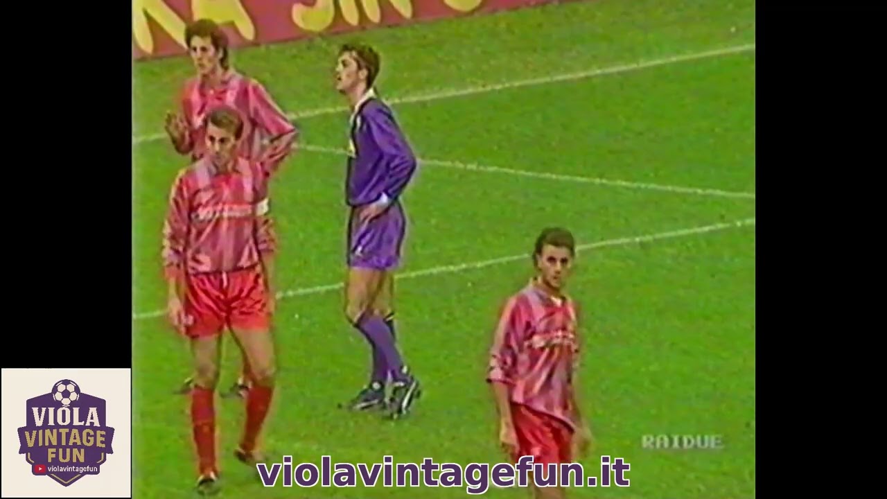 Serie A 1991-92: 12° giornata. Cremonese - Fiorentina 1-3