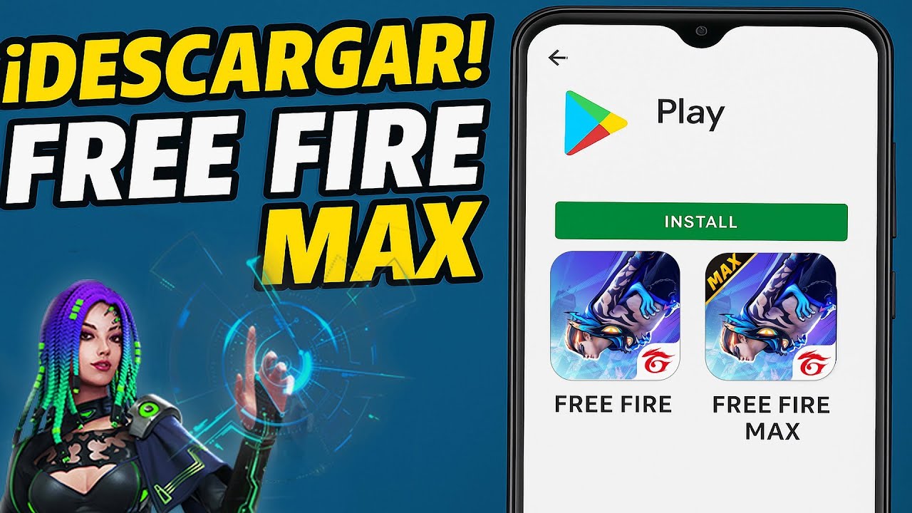 ¿Cómo descargar Free Fire Max, desde la Play Store? Sin Riesgo de Baneo. ✅
