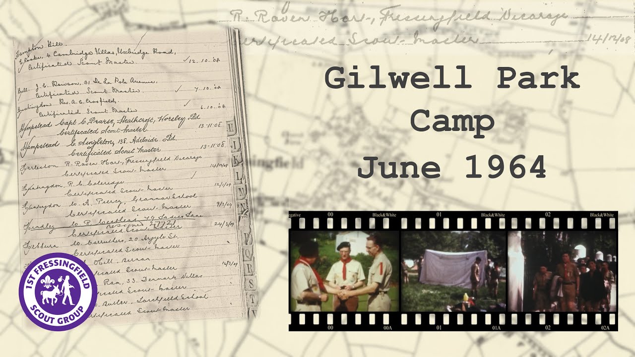 Archives: June 1964 - Gilwell Park Camp | 1st Fressingfield Scout Group