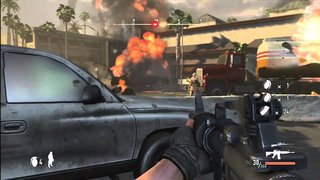 Battle: Los Angeles Video Game (Gameplay HD) Part 1