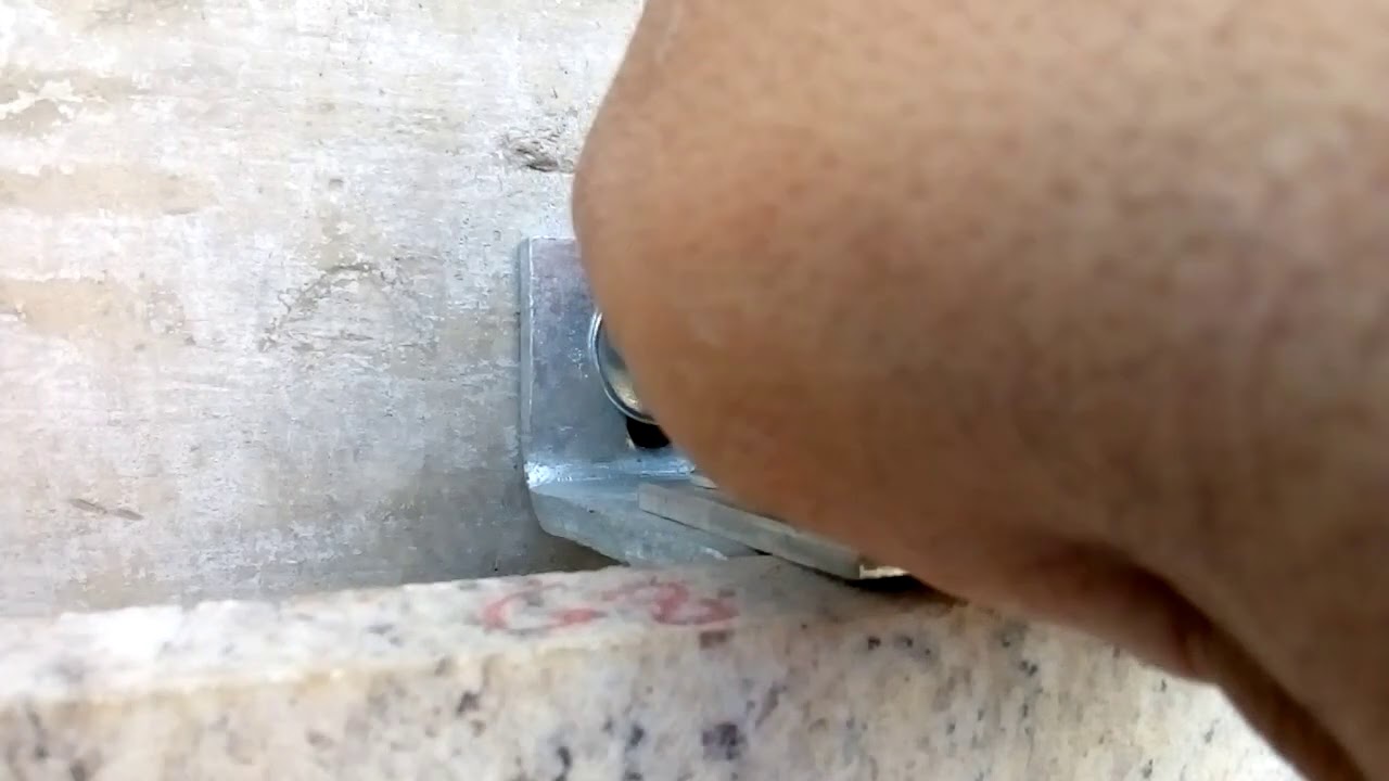 Fachada ventilada aprenda como e rapido e fácil fixar uma pedra de granito 😉🚀🚀🚀