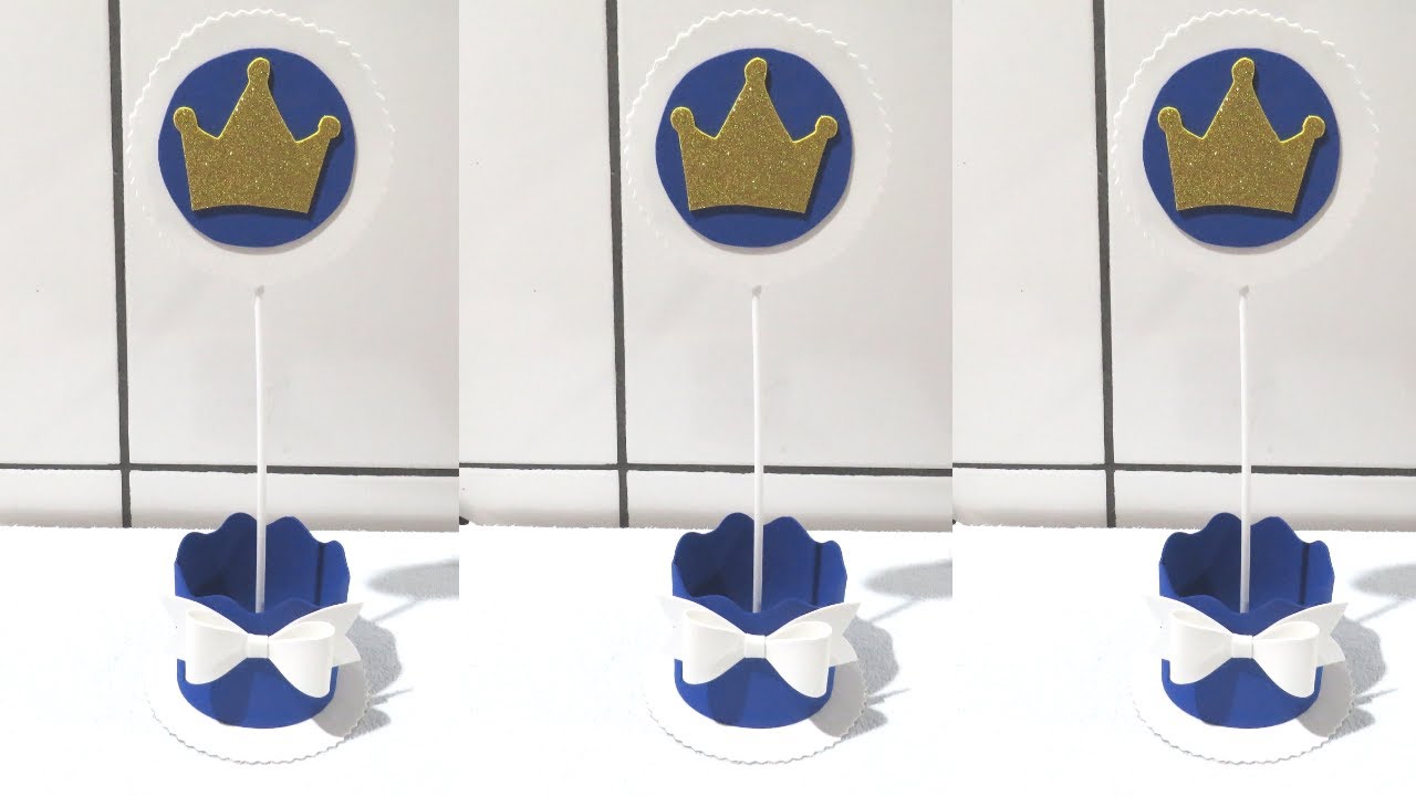 COMO FAZER CENTRO DE MESA PRÍNCIPE