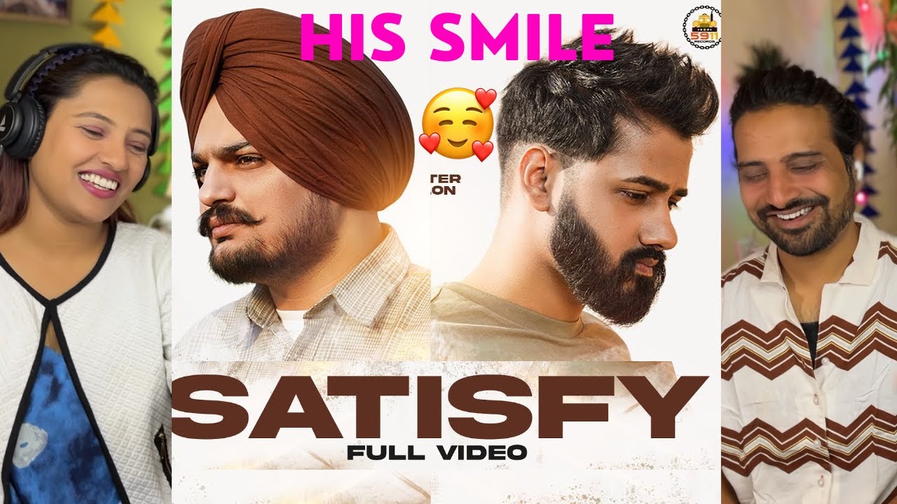 REACTION on SATISFY | Sidhu Moose Wala | Shooter Kahlon @FunkieCoupleReact