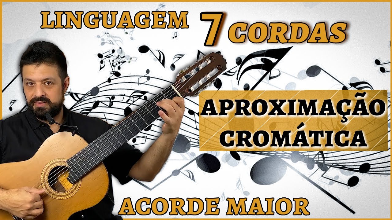 Como Criar baixarias 6 e 7 cordas? Aproximação cromática - Exercício de criação com Linguagem!