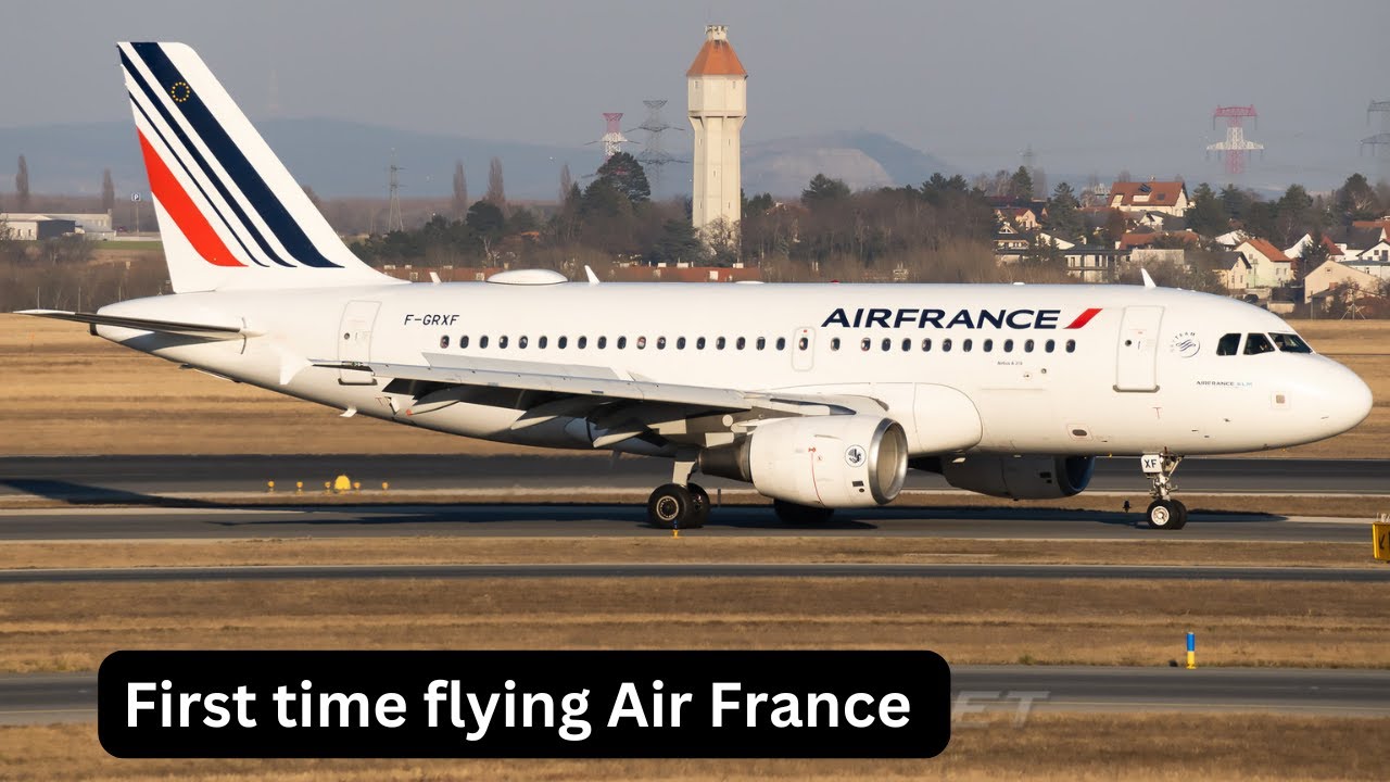✈Trip report | Air France | A319 | First time flying Air France  | Manchester - Paris   ✈