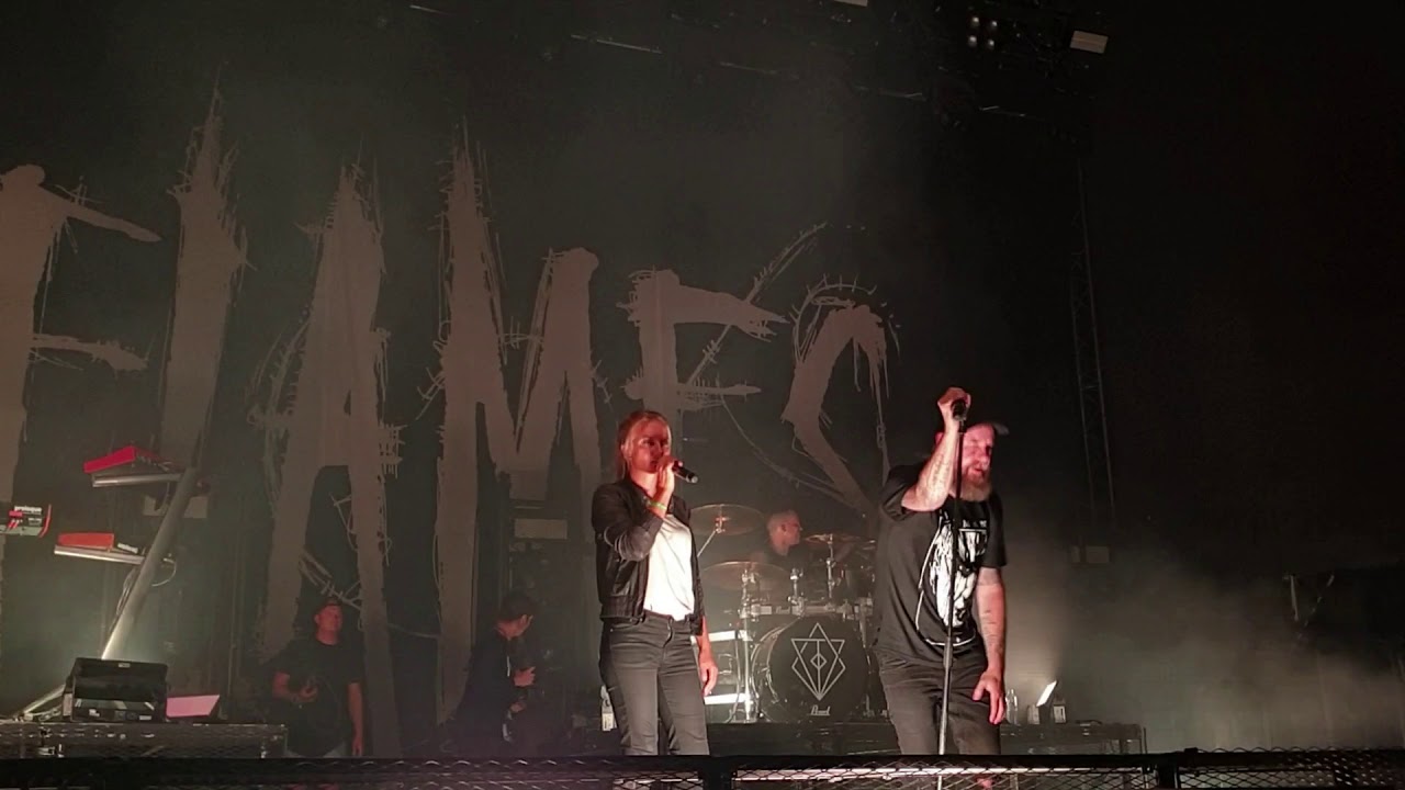 In Flames & Emilia Feldt - Metaphor (Live Borgholm Brinner 2019-08-03)