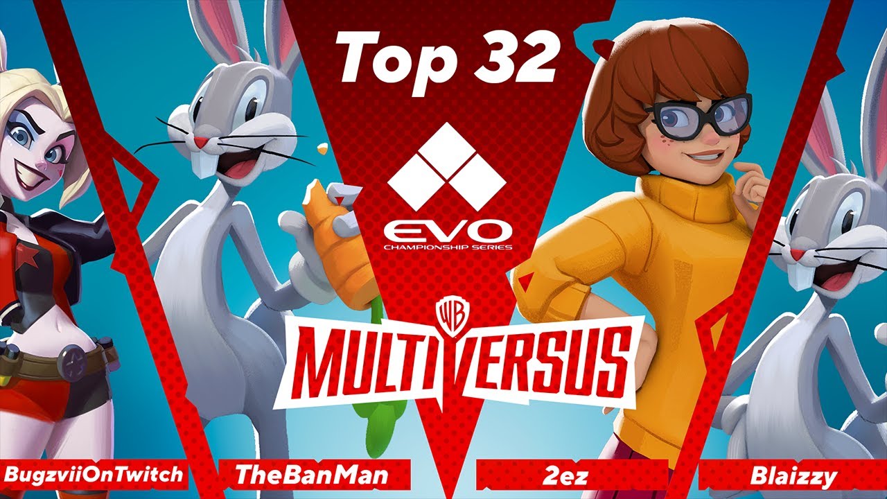 BugzviiOnTwitch & TheBanMan Vs. 2ez & Blaizzy | Top 32 | MultiVersus EVO 2022