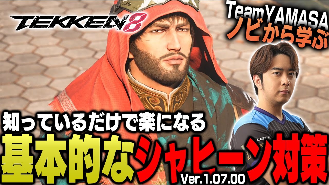 【鉄拳8/TEKKEN8】これを見れば勝率アップ間違いなし!! TEKKEN8シャヒーン対策【ノビ/NOBI】
