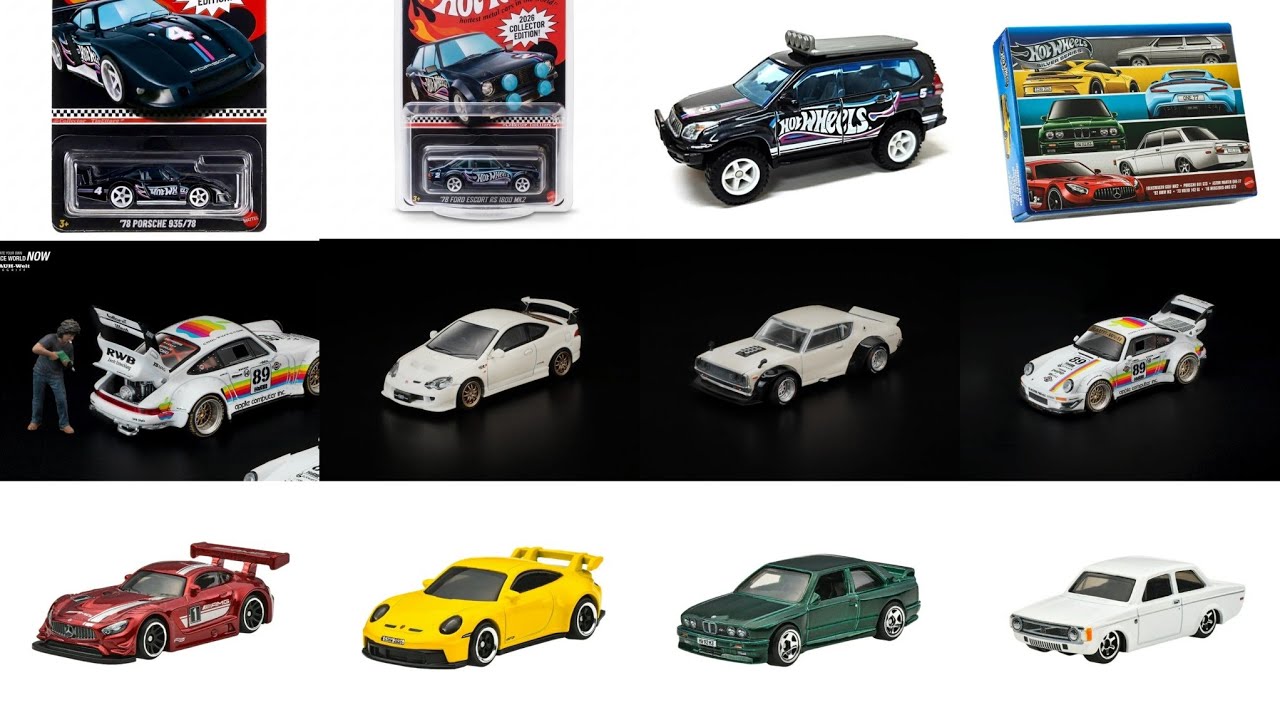New Hot Wheels Silver Series Boxset, 2026 Mail in Cars Update, Pop Race with 3 new Cars