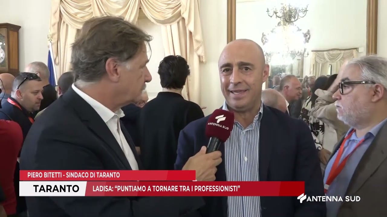 29 AGOSTO 2025   TARANTO LADISA: “PUNTIAMO A TORNARE TRA I PROFESSIONISTI”