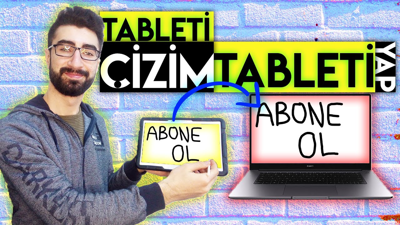 Tableti Çizim Tableti Olarak Kullanma - VirtualTablet