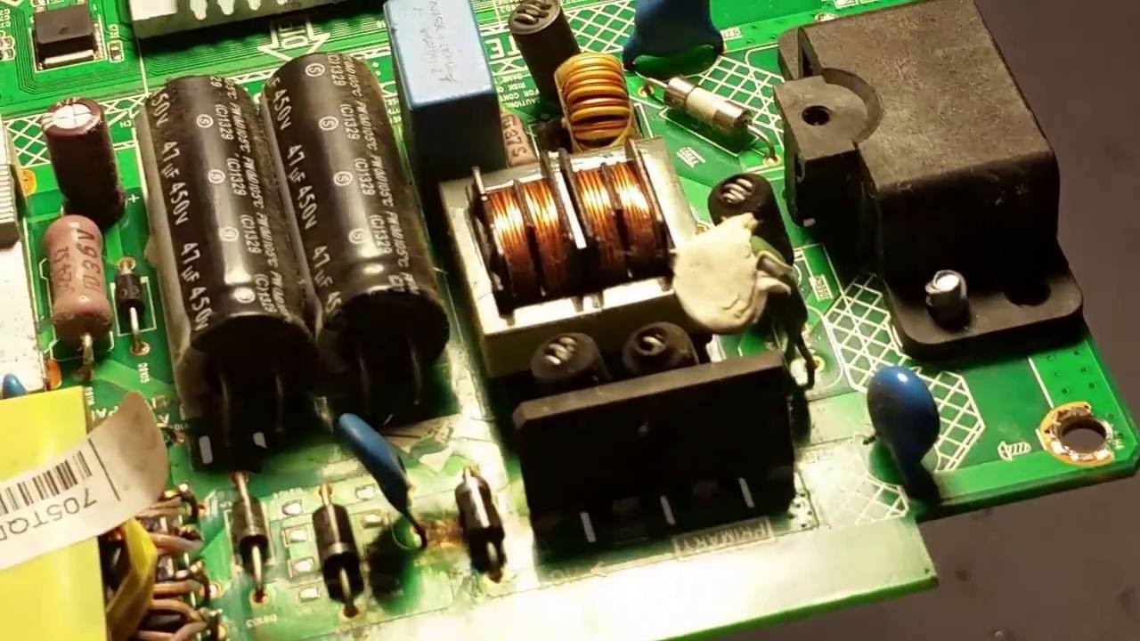 PHILIPS 32PFL3088H/12 LED TV  repair no power led. Tiles. power supply