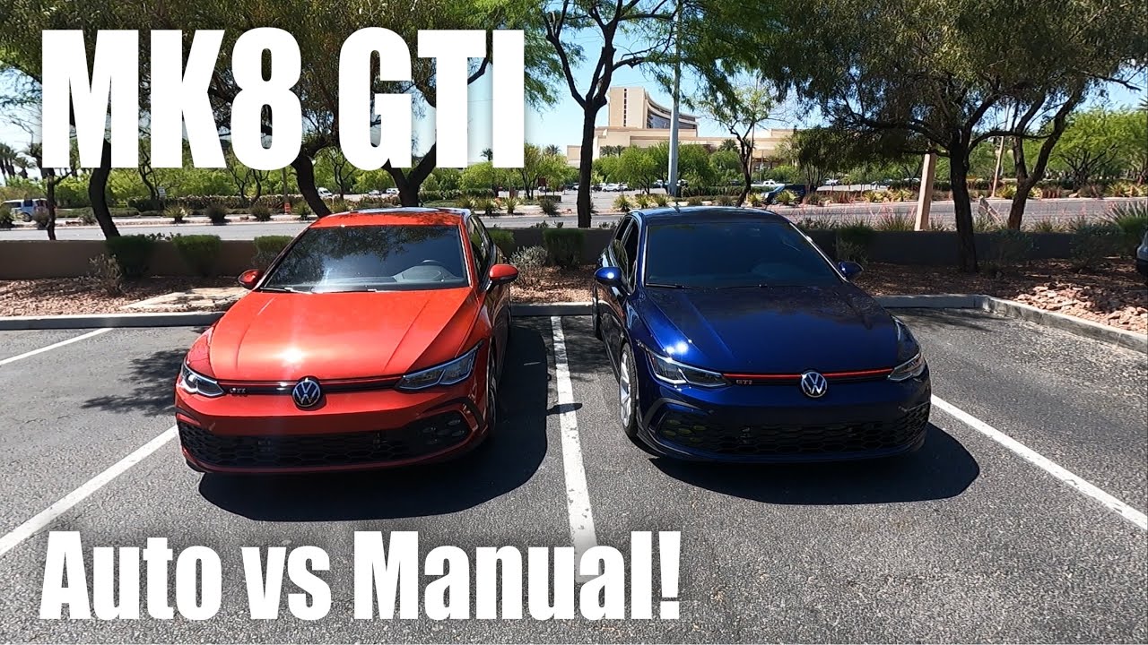 MK8 GTI Manual vs DSG Race! | Surprising Results..