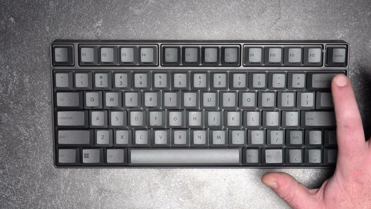 Realforce RC1 45g Topre Typing Test