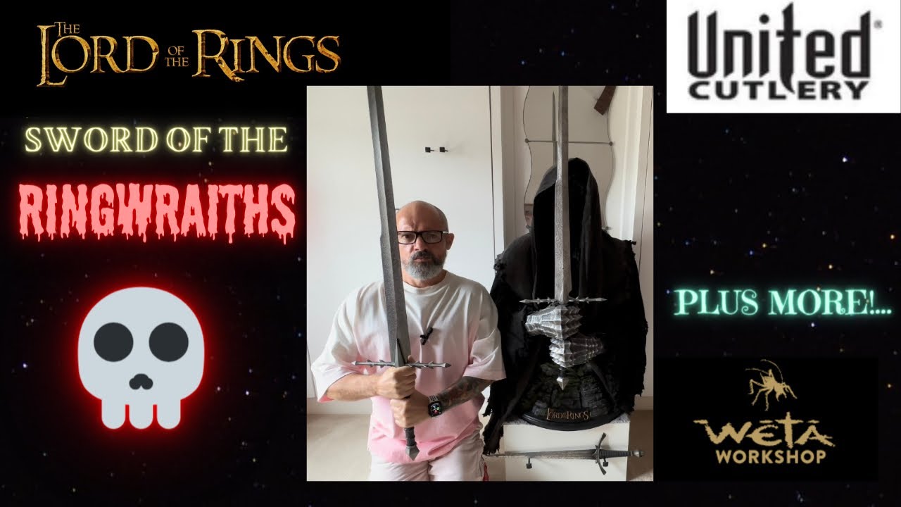 UC Sword of the Ringwraith - Unboxing & Review!! #lotr #nazgul #sword #wetaworkshop #frodo