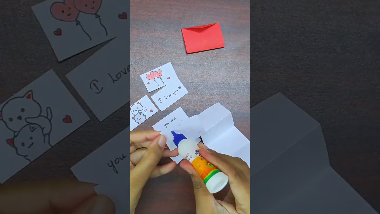 Cute gift idea #papercrafts #viral #tamil #shorts