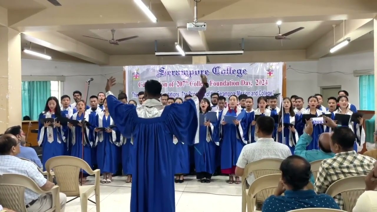 O For a Thousand Tongues to Sing (LYNGHAM) | Serampore College's 207th Foundation Day Celebration