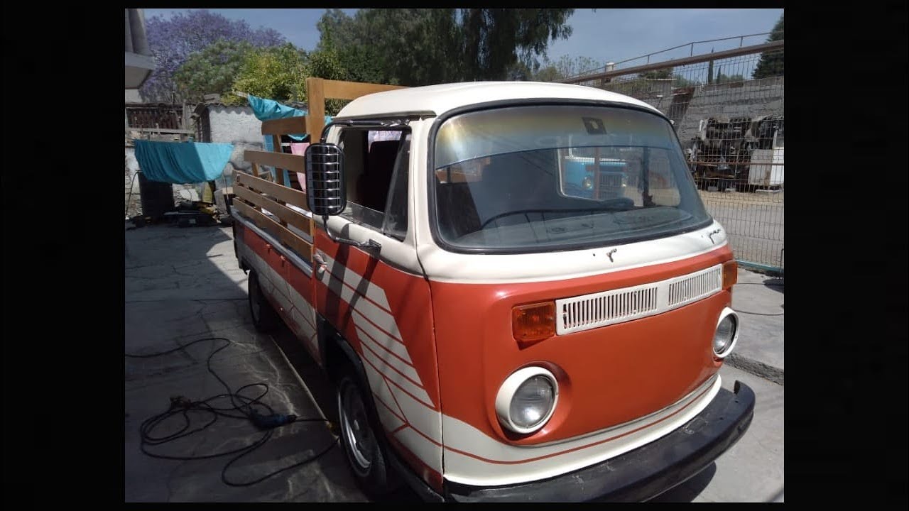 Combi modelo 81 convertida a pick up
