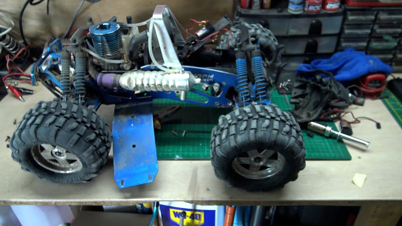 HPI Savage SS Nitro Truck Fixing The Servo & Receiver