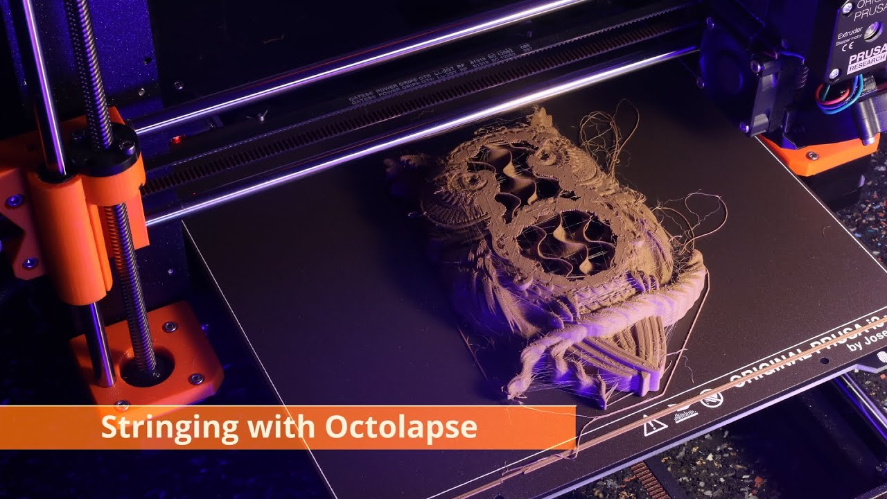 Octolapse Timelapse - 3D Prints without Stringing
