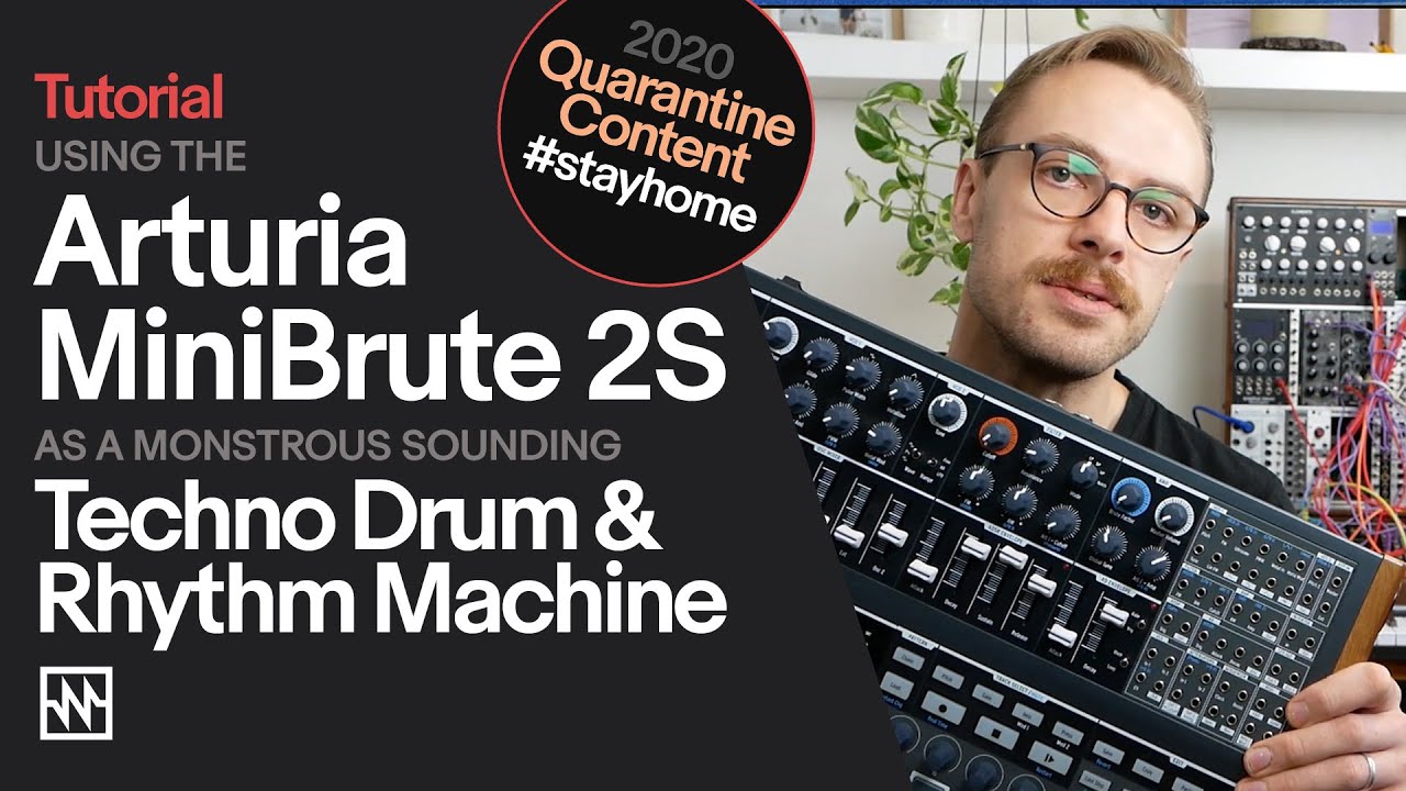 Учебное пособие: использование Arturia MiniBrute 2S в качестве чудовищной техно-машины для ударны...