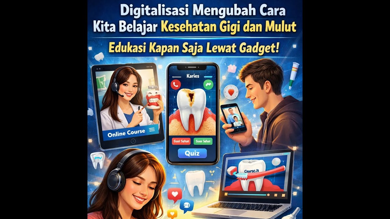 Digitalisasi Edukasi Kesehatan Gigi dan Mulut