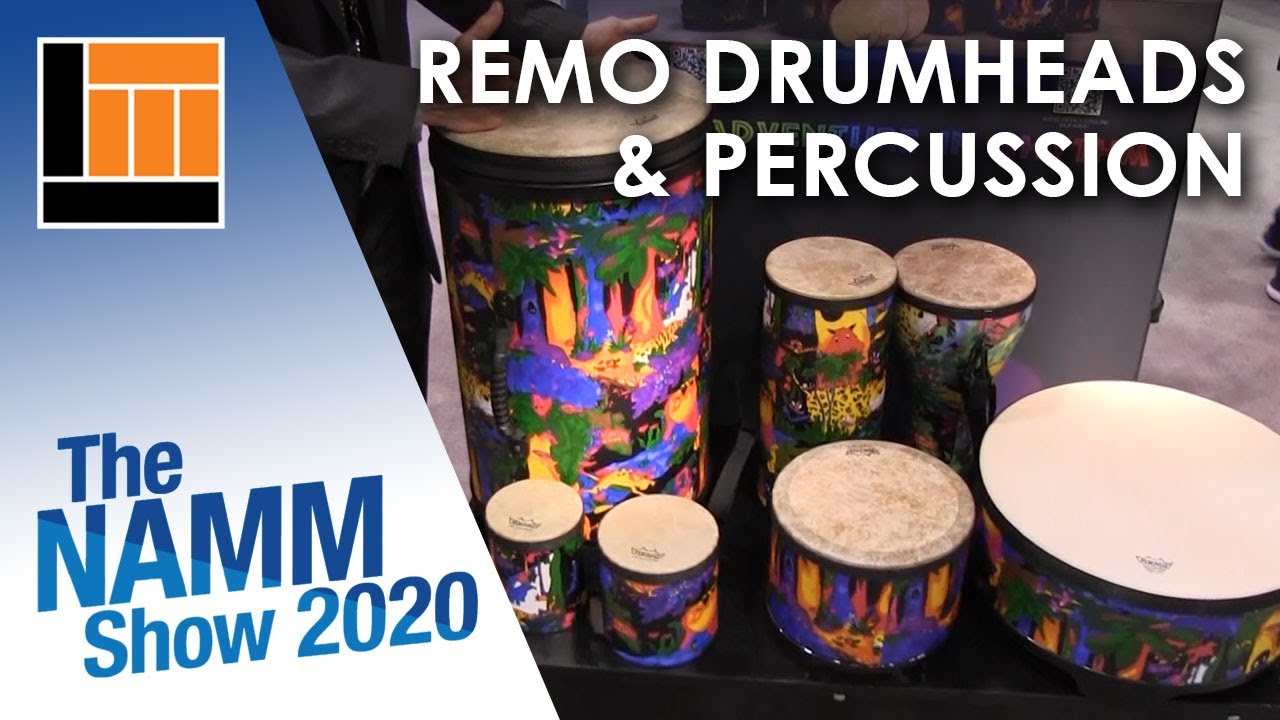 L&M @ NAMM 2020: Remo Drumheads & Percussion